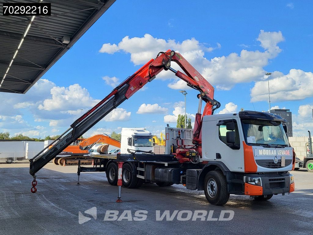 Renault Premium 370 6X2 Fassi F330B.23 Kran Crane Manual Big-Axle Lift-Axle Euro 4