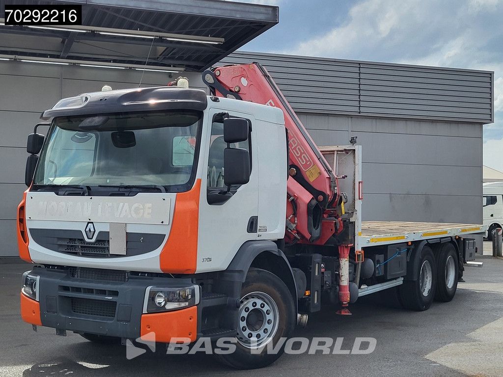 Renault Premium 370 6X2 Fassi F330B.23 Kran Crane Manual Big-Axle Lift-Axle Euro 4