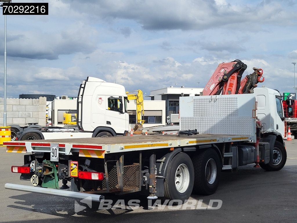 Renault Premium 370 6X2 Fassi F330B.23 Kran Crane Manual Big-Axle Lift-Axle Euro 4