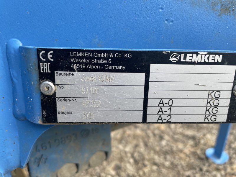Lemken Juwel 10MV 6/100