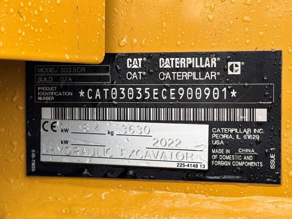 CAT 303.5 CR