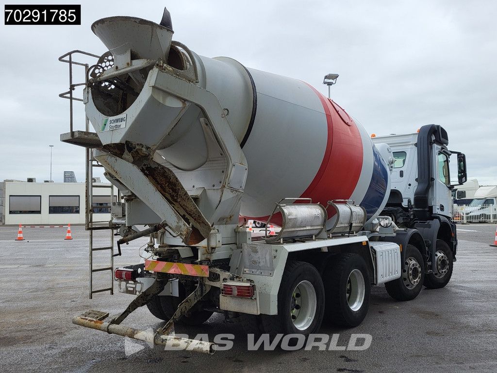 Mercedes Arocs 3240 8X4 9m3 Stetter Full Steel Retarder Euro 6