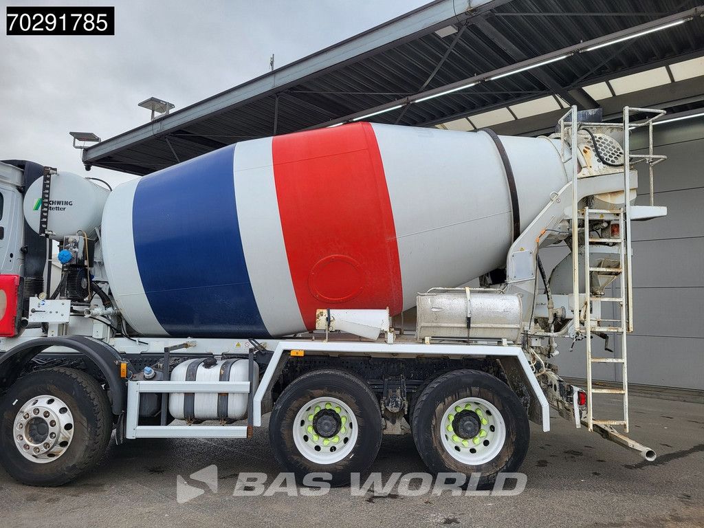 Mercedes Arocs 3240 8X4 9m3 Stetter Full Steel Retarder Euro 6