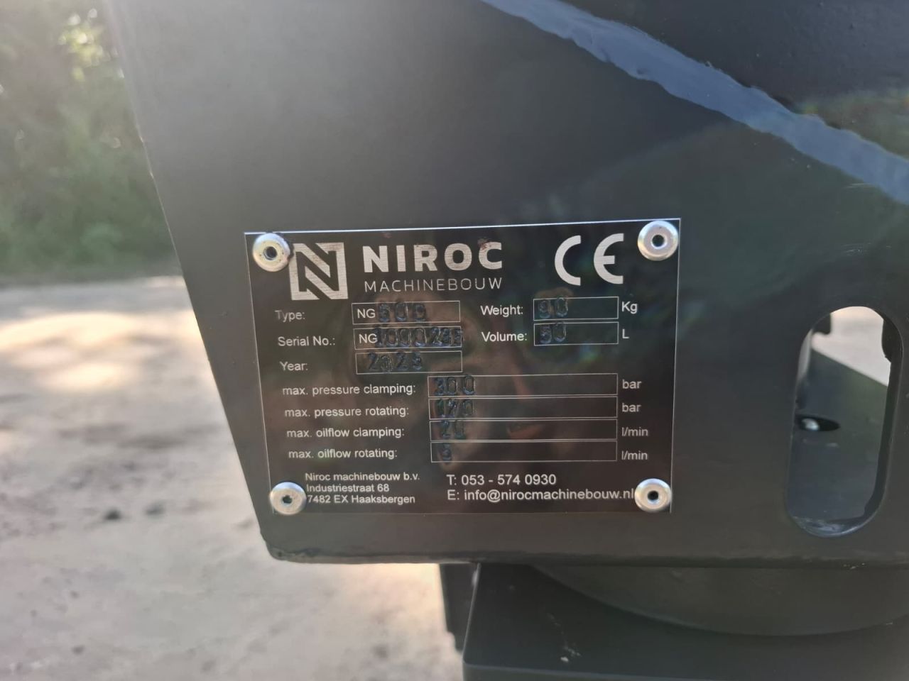 Niroc Sloopsorteer grijper NG50D Uit voorraad leverbaar