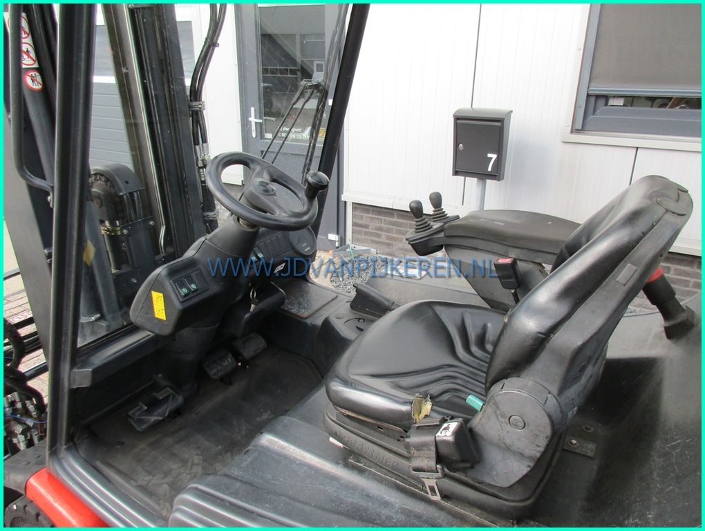 Linde E25S-03 triplex+shift+vorkversteller+accu99%+hydrauliek