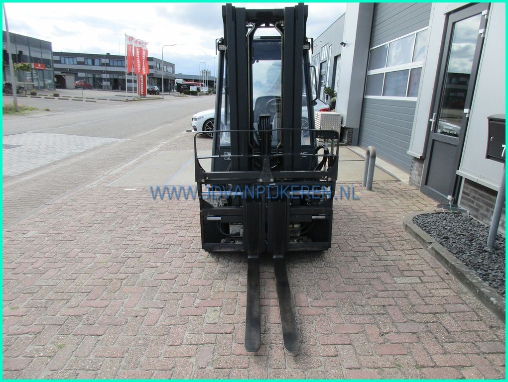 Linde E25S-03 triplex+shift+vorkversteller+accu99%+hydrauliek