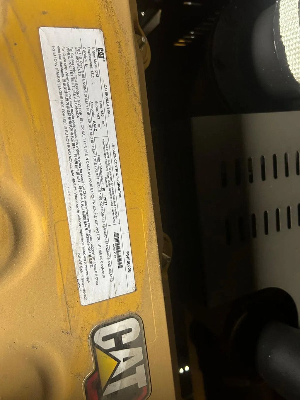 Caterpillar DE450EO