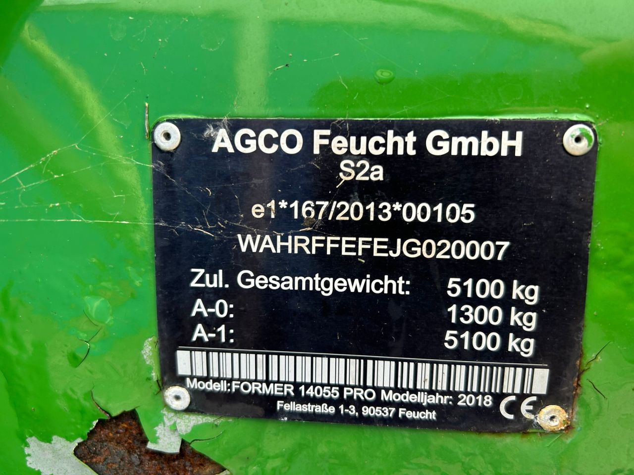 Fendt Former 14055 Pro (isobus) Hark