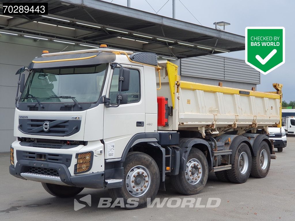 Volvo FMX 460 8X4 12m3 Meiller Tipper Big-Axle Automatic Euro 5