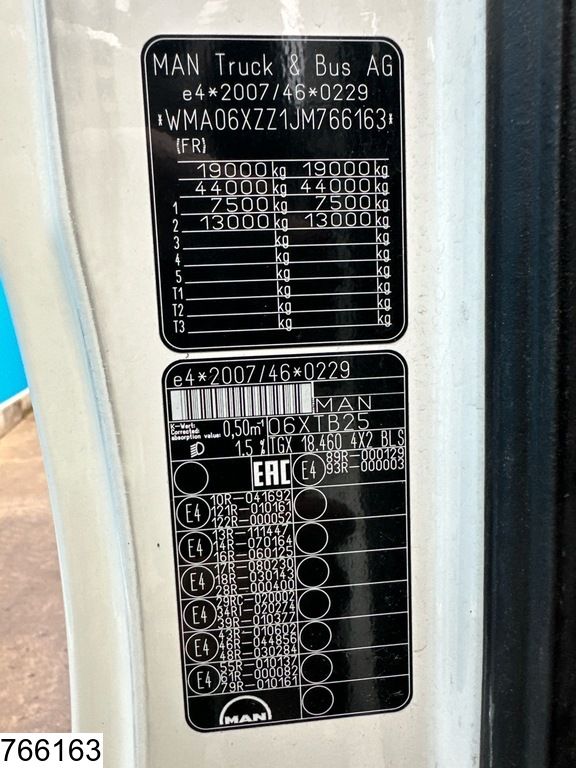 MAN TGX 18 460 EURO 6, Retarder