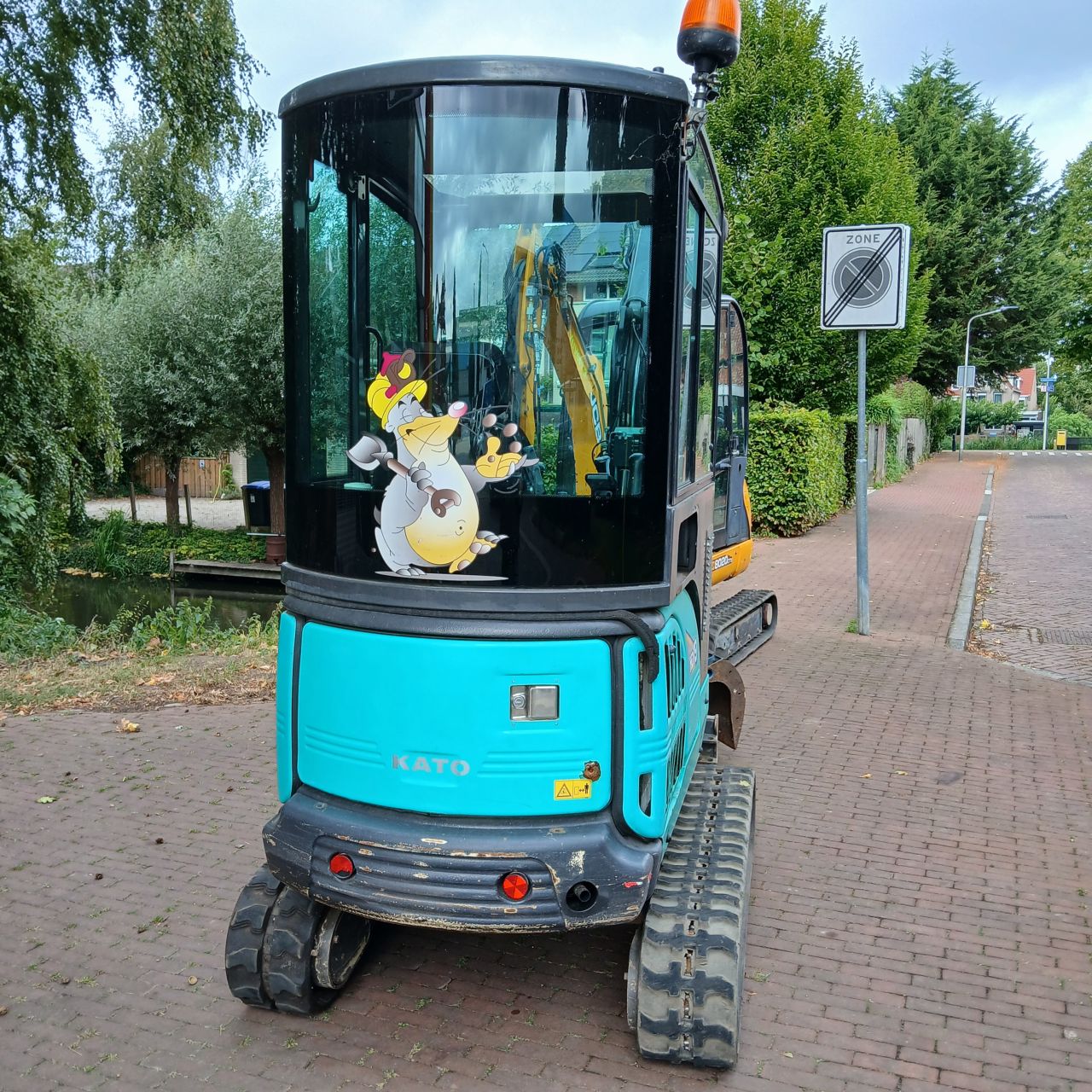 Jcb 8020 en IHI 19VXT Minigraver met of zonder Grijper.