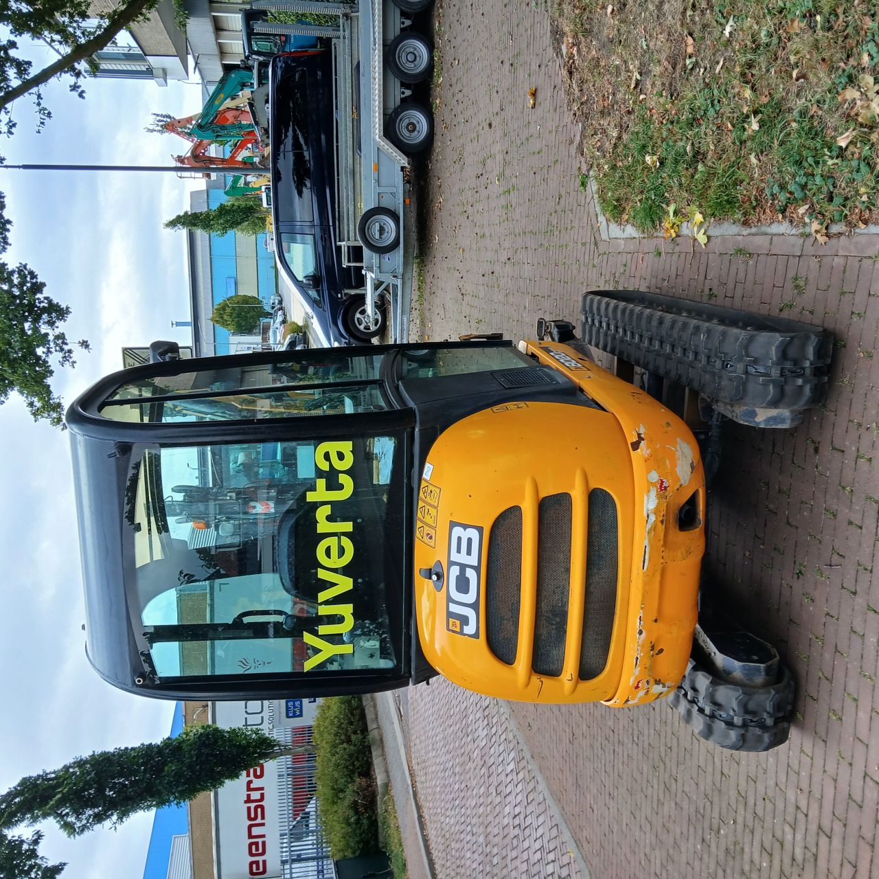 Jcb 8020 en IHI 19VXT Minigraver met of zonder Grijper.