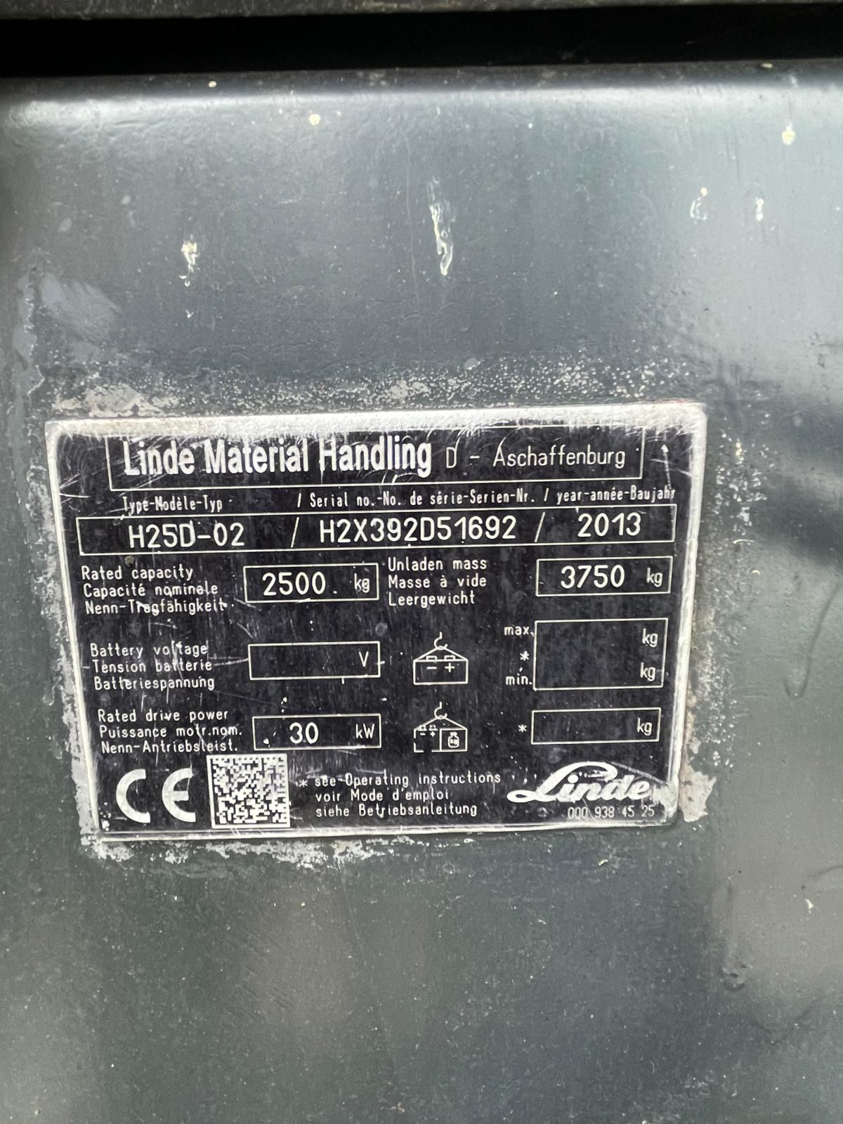 Linde H25D