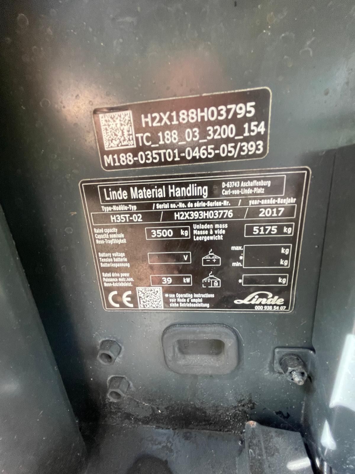 Linde H35T