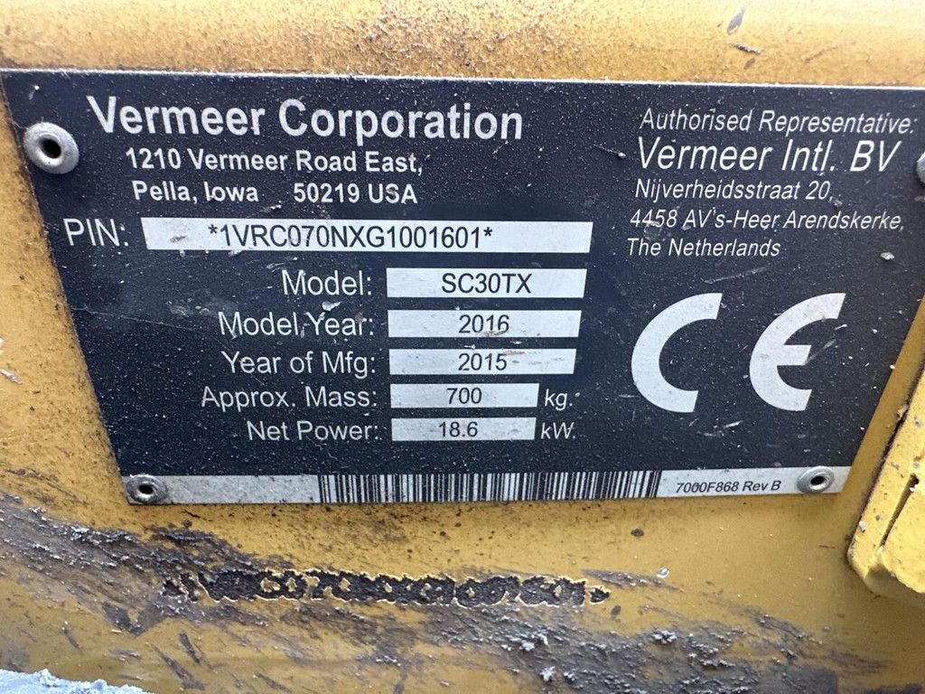 Stobbenfrees SC30TX - Gebruikt stump cutter