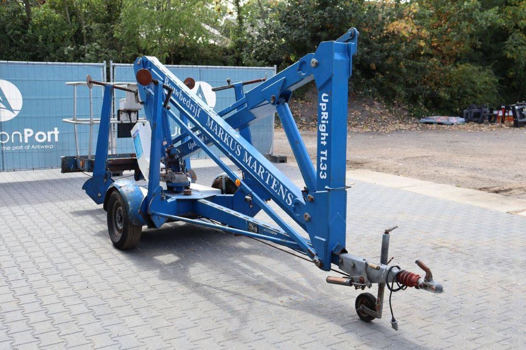 Trailer-mounted aerial platform Upright TL33 Electric 12.3m 1996