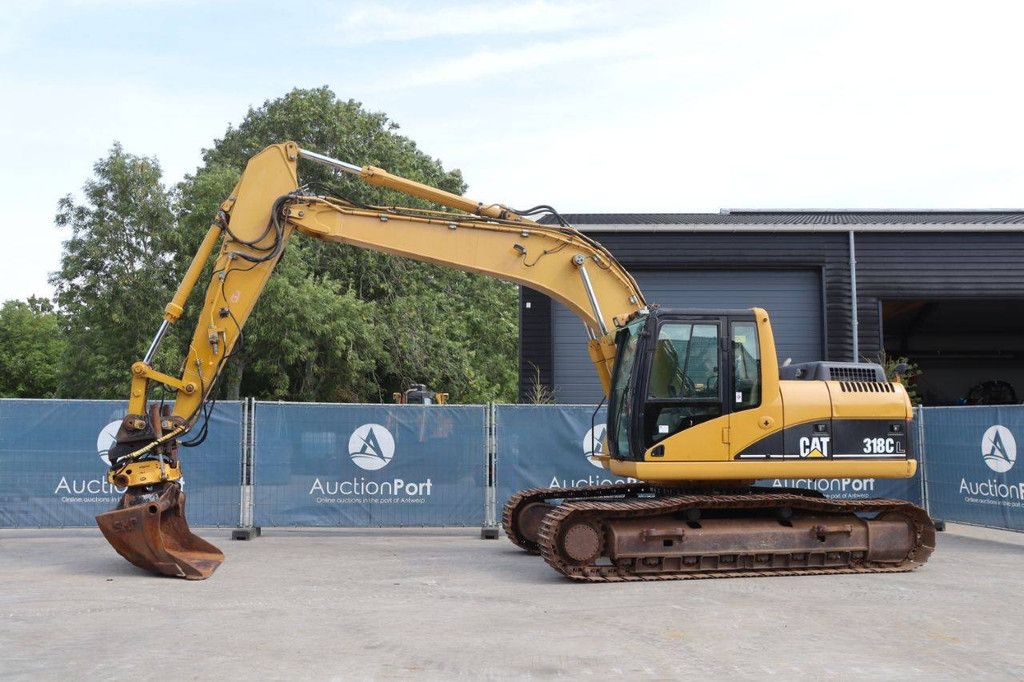 Crawler excavator Caterpillar 318C Diesel 93kW 2005