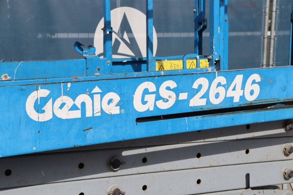 Scherenbühne Genie GS-2646 Elektrisch 10m 2009