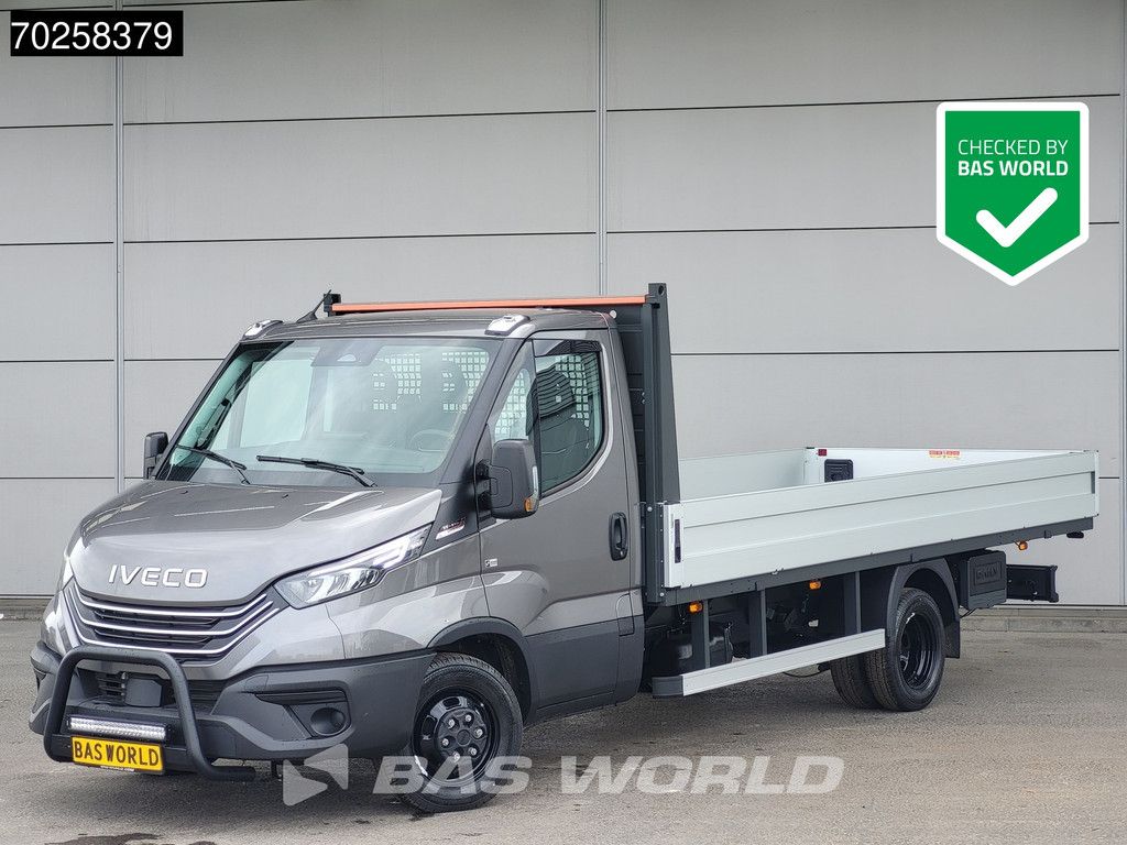 Iveco Daily 35C21 3.0L Black Edition Automaat 210PK 2025-Model Open laadbak Dubbellucht CarPlay ACC LED 3,5T Trekvermogen Euro6 Pritsche Pickup Klima