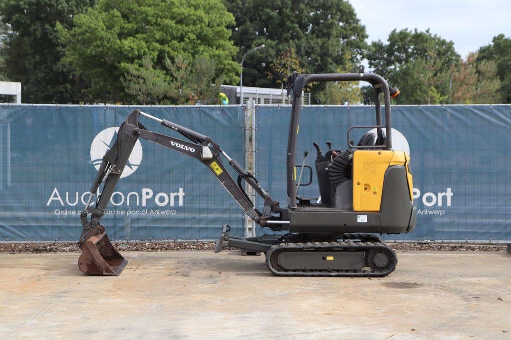 Mini excavator Volvo EC18D Diesel 12kW 2017
