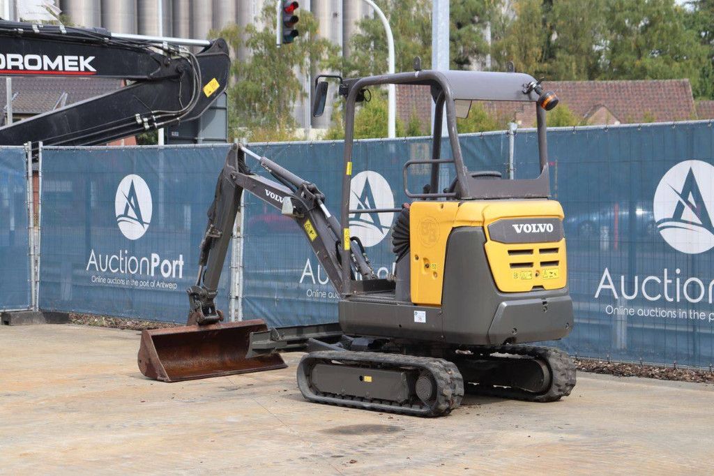 Mini excavator Volvo EC18D Diesel 12kW 2017