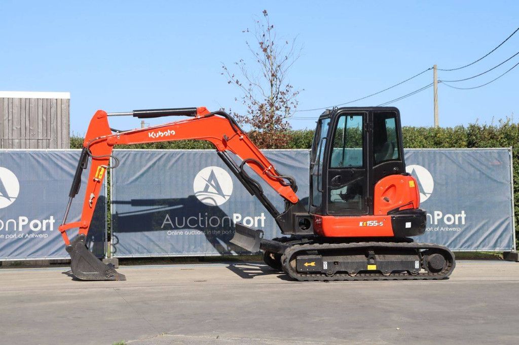 Rupsgraafmachine Kubota KX155-5 Diesel 29kW 2016