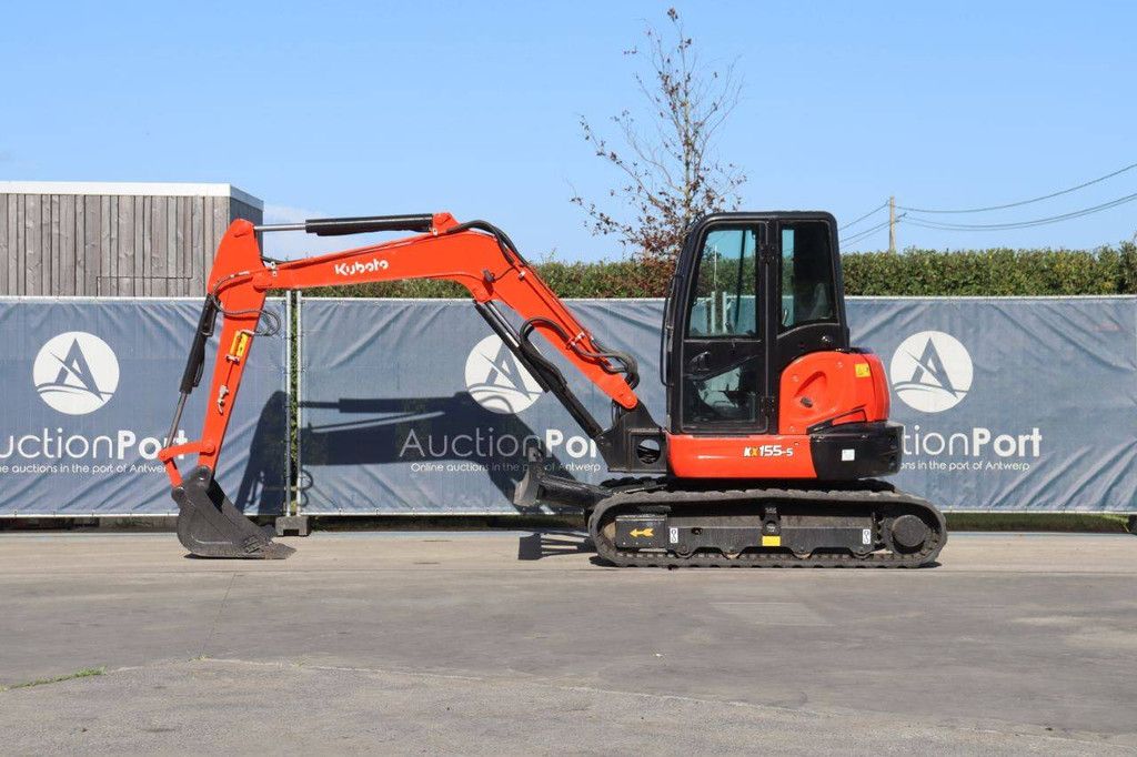 Rupsgraafmachine Kubota KX155-5 Diesel 29kW 2016