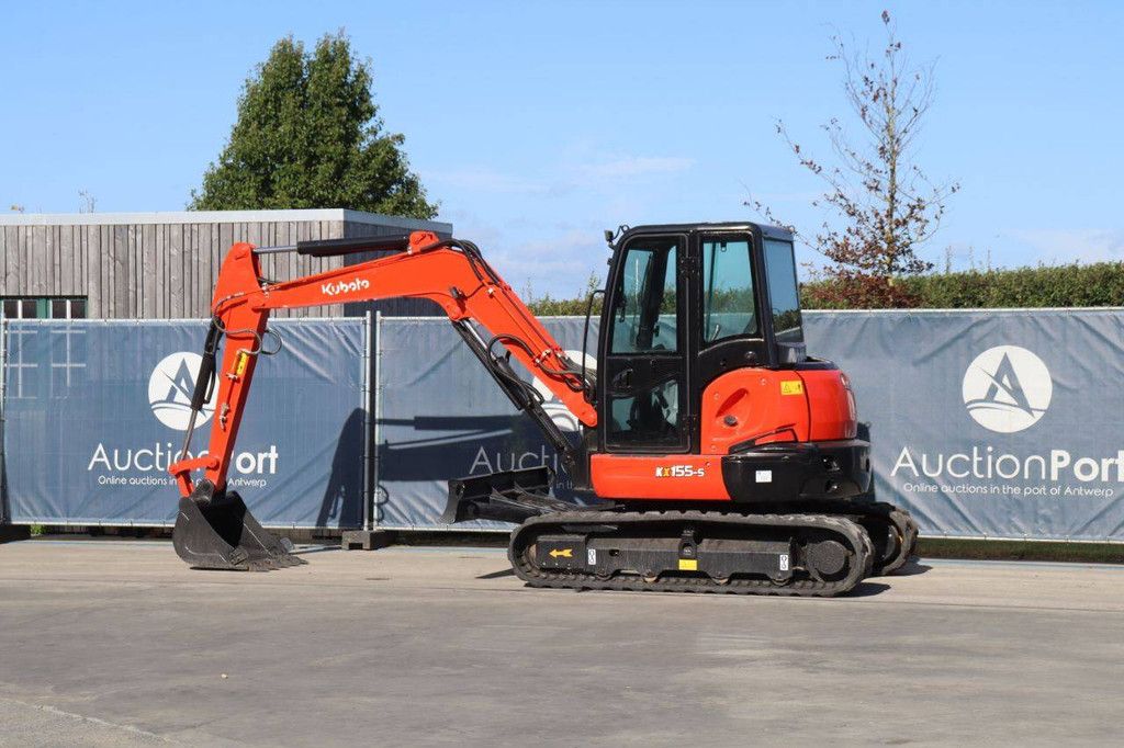 Rupsgraafmachine Kubota KX155-5 Diesel 29kW 2016