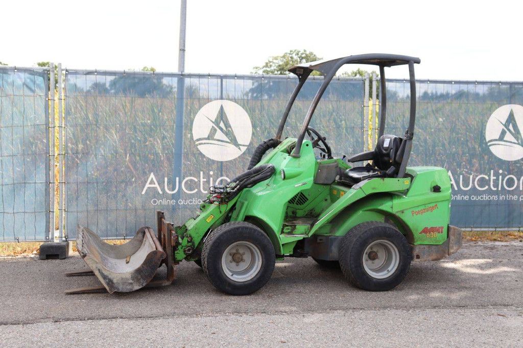 Articulated loader Avant 635 X-TRA Diesel 21kW 2007 (Margin)