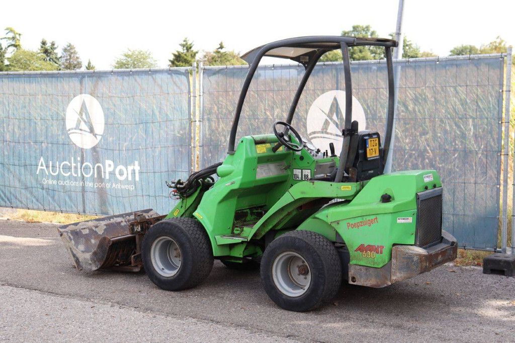Articulated loader Avant 635 X-TRA Diesel 21kW 2007 (Margin)