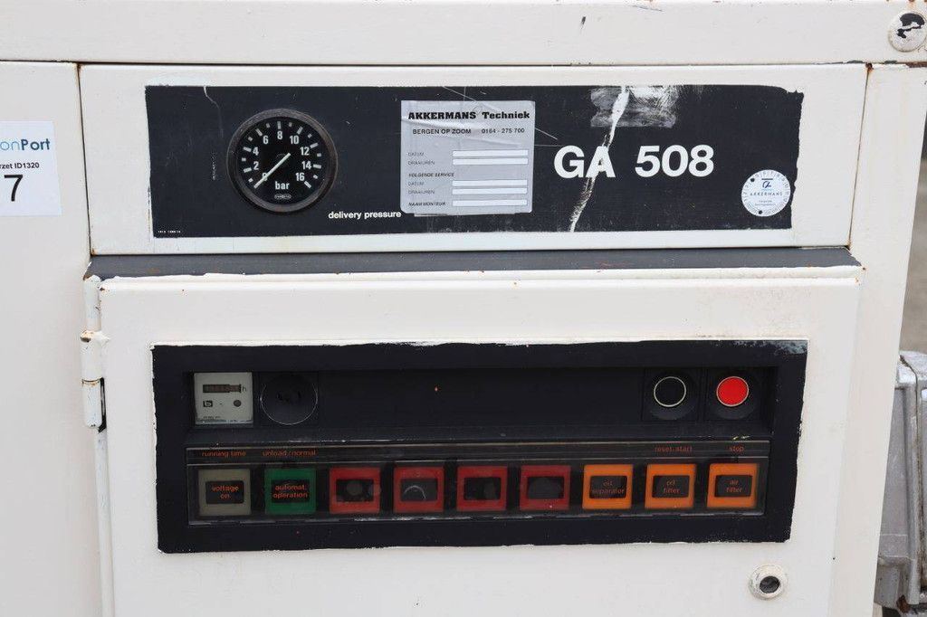 Kompressor Atlas Copco GA508 Elektrisch 8bar