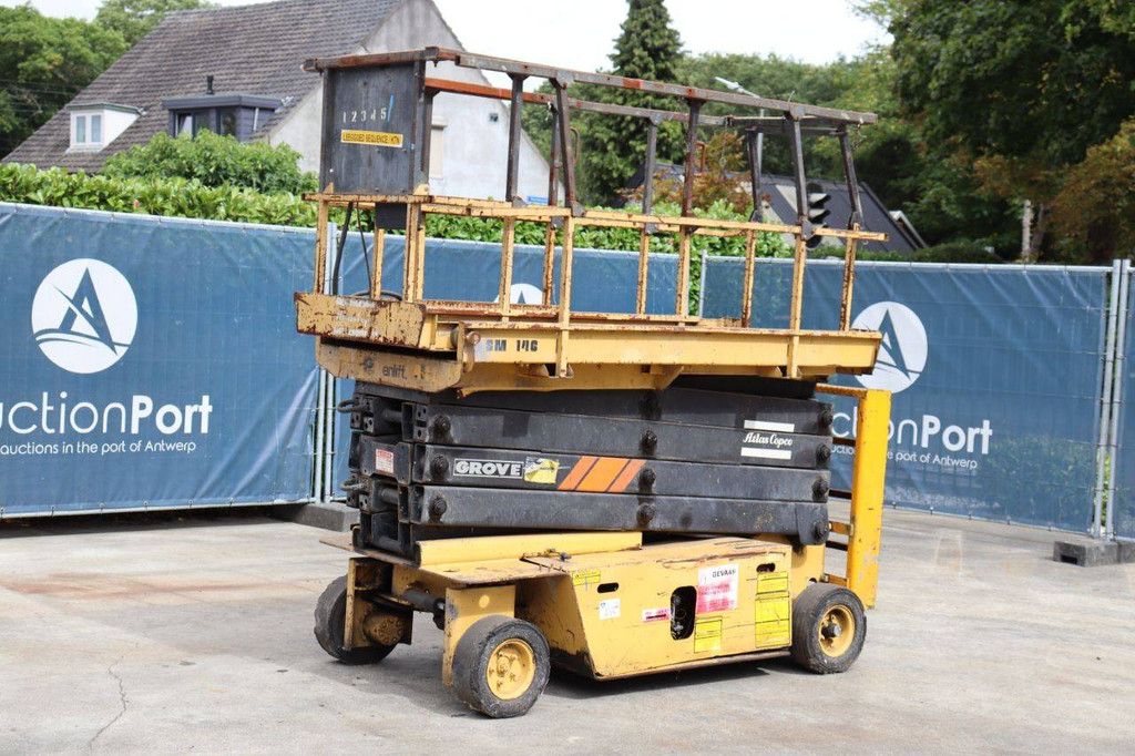 Grove SM3146E Elektrische Scherenhebebühne, 9,62 m