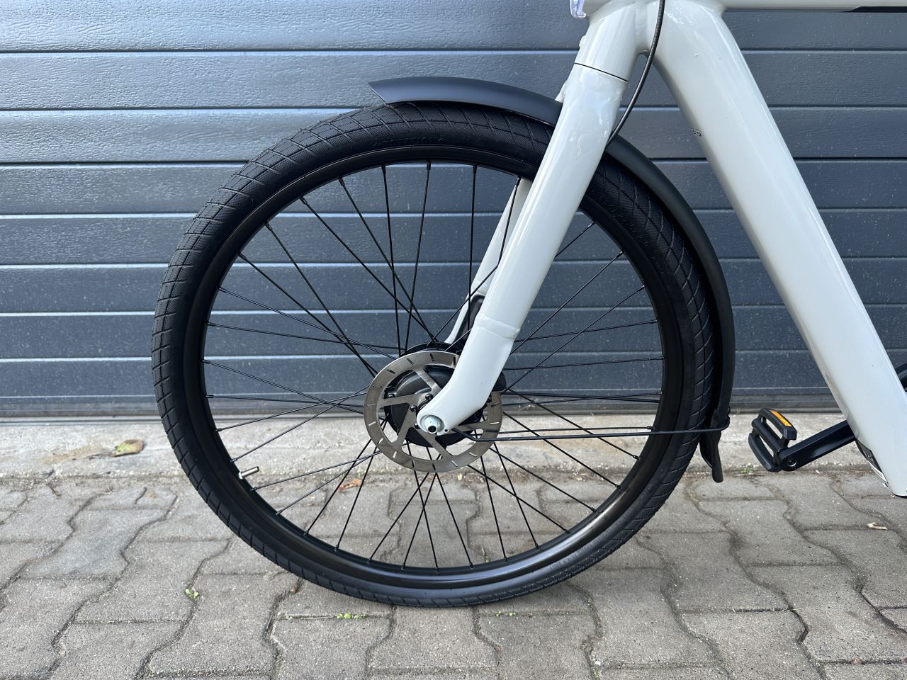 Vanmoof S5 Grey, als nieuw! 4266km. Incl btw en fact.