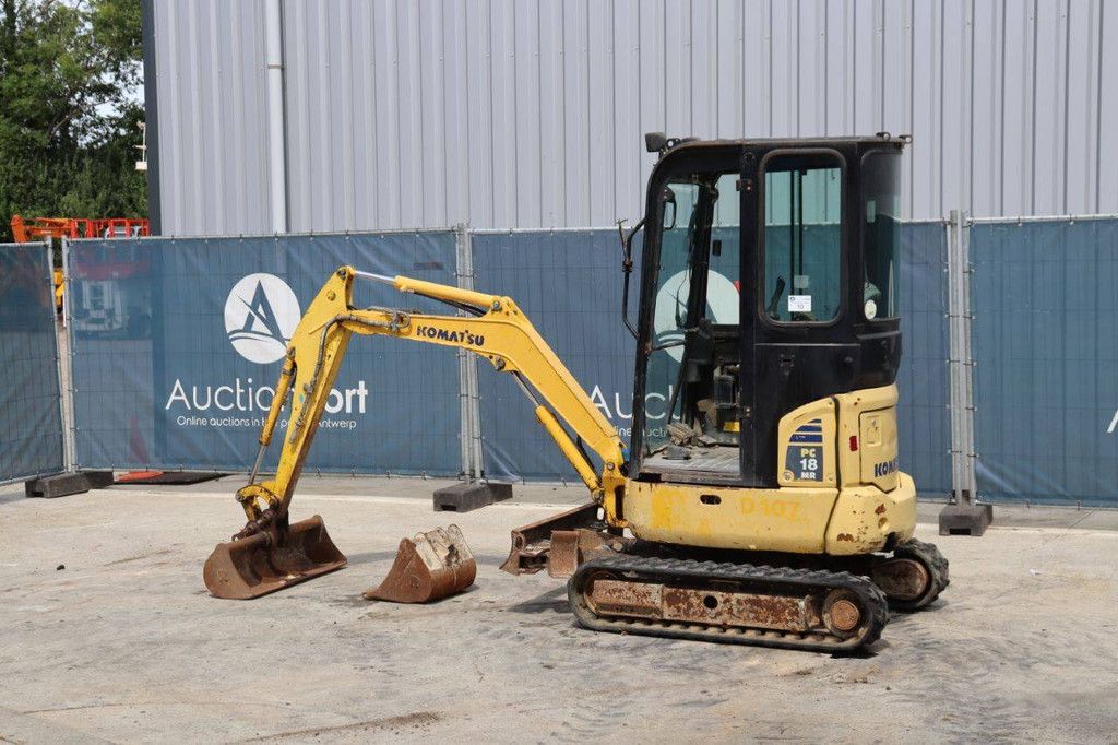 Minibagger Komatsu PC18MR Diesel 2011