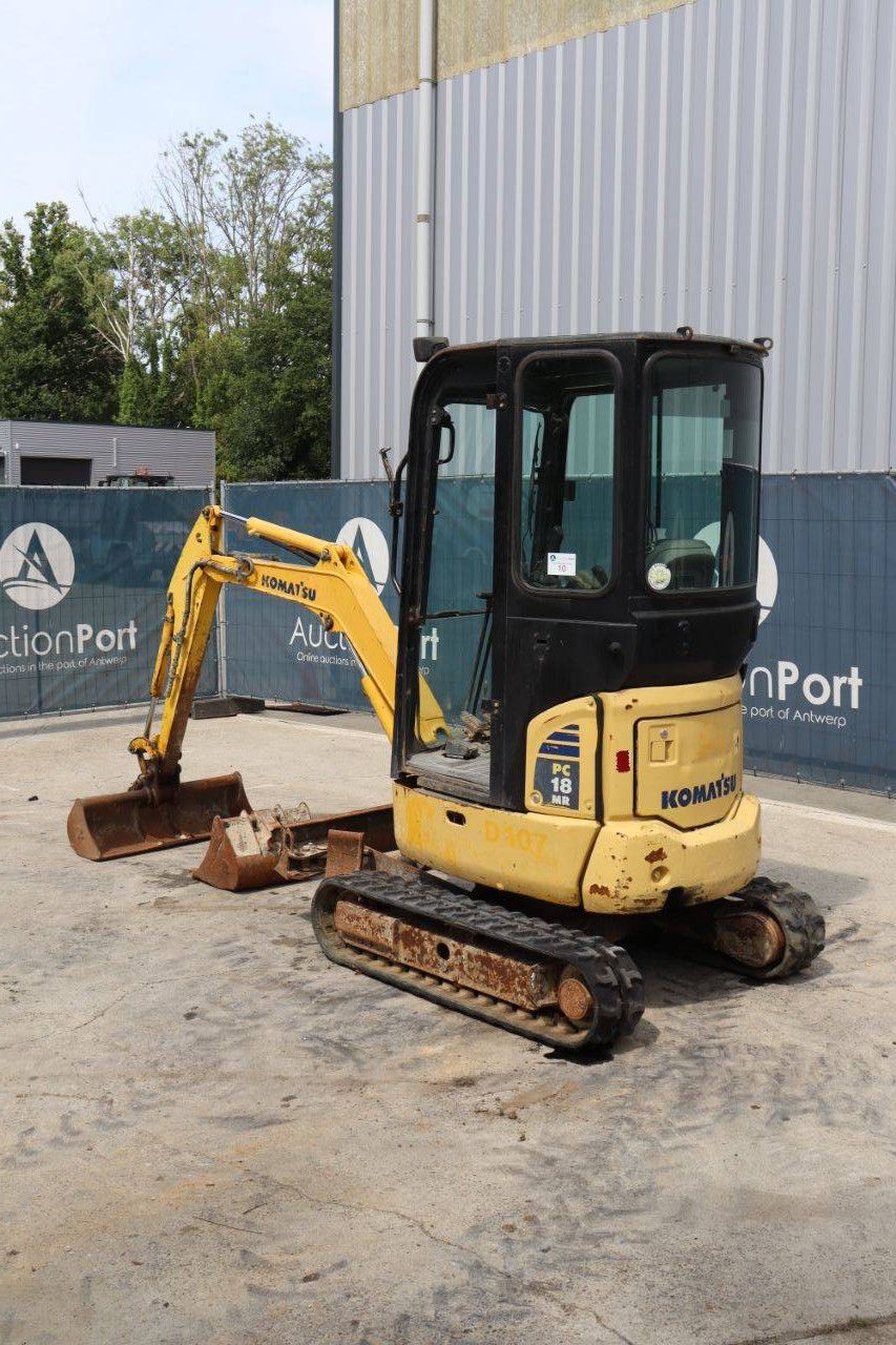 Minibagger Komatsu PC18MR Diesel 2011