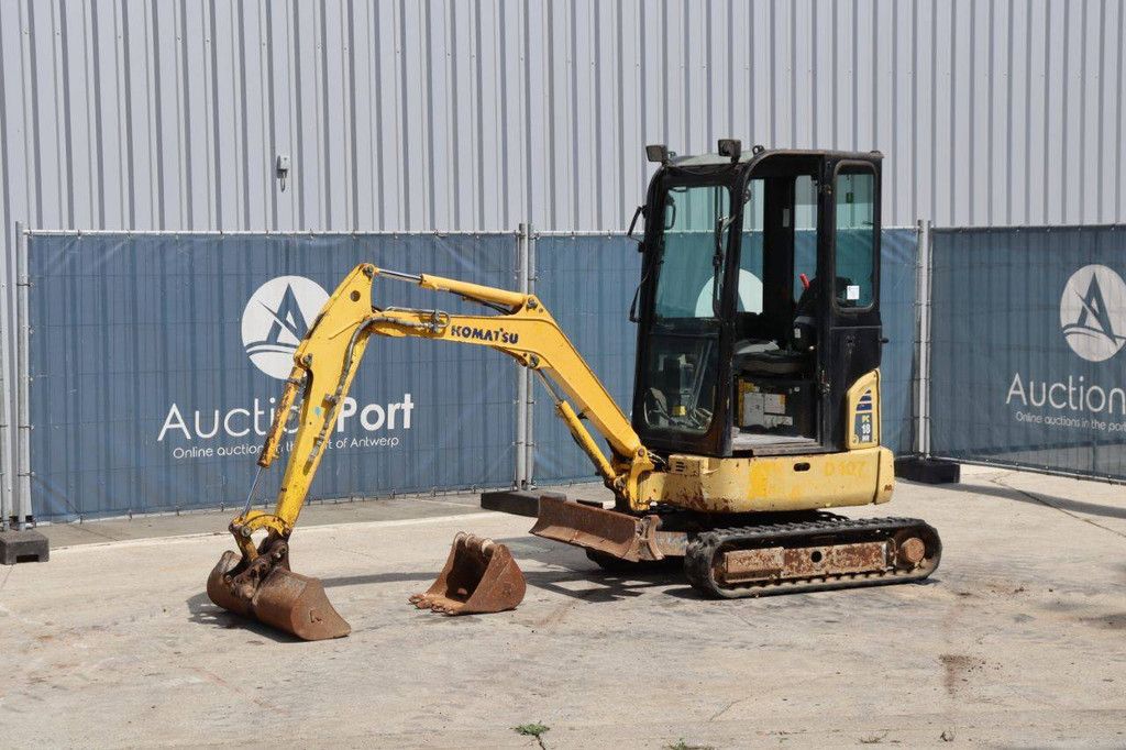 Minibagger Komatsu PC18MR Diesel 2011
