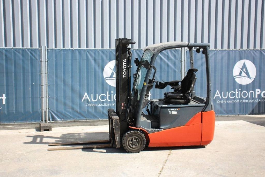 Toyota 8FBE16T Electric Forklift 1600kg 3.3m 2018