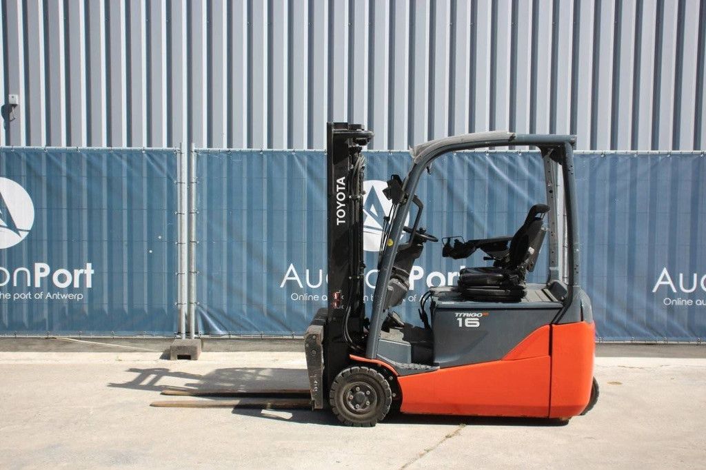Toyota 8FBE16T Electric Forklift 1600kg 3.3m 2018