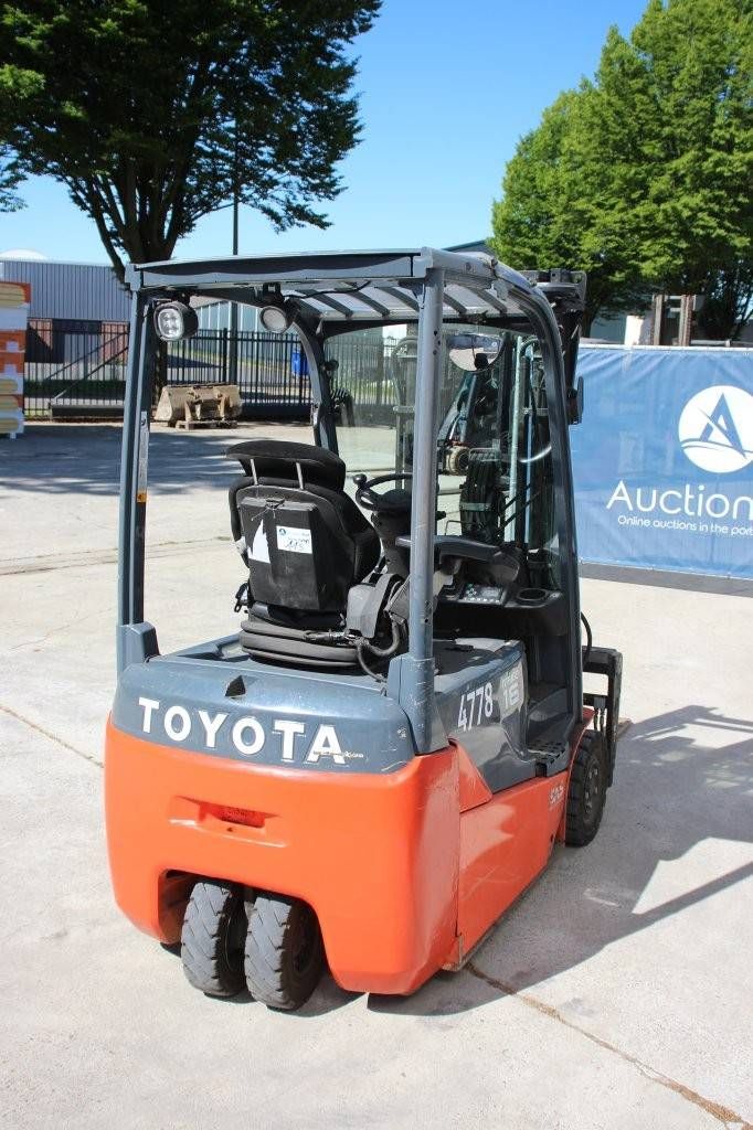 Toyota 8FBE16T Electric Forklift 1600kg 3.3m 2018