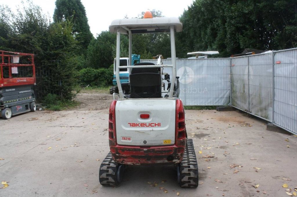 Mini excavator Takeuchi TB216 Diesel 11.5kW 2017