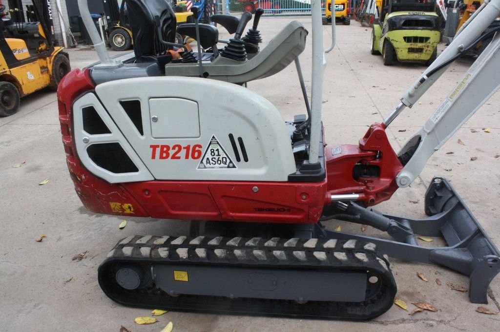 Minibagger Takeuchi TB216 Diesel 11,5 kW 2018