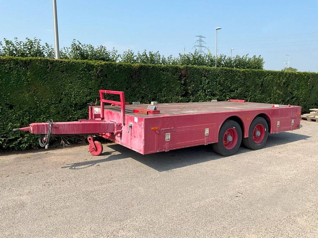 Flatbed trailer Hoffman LPR110T 11t 1998