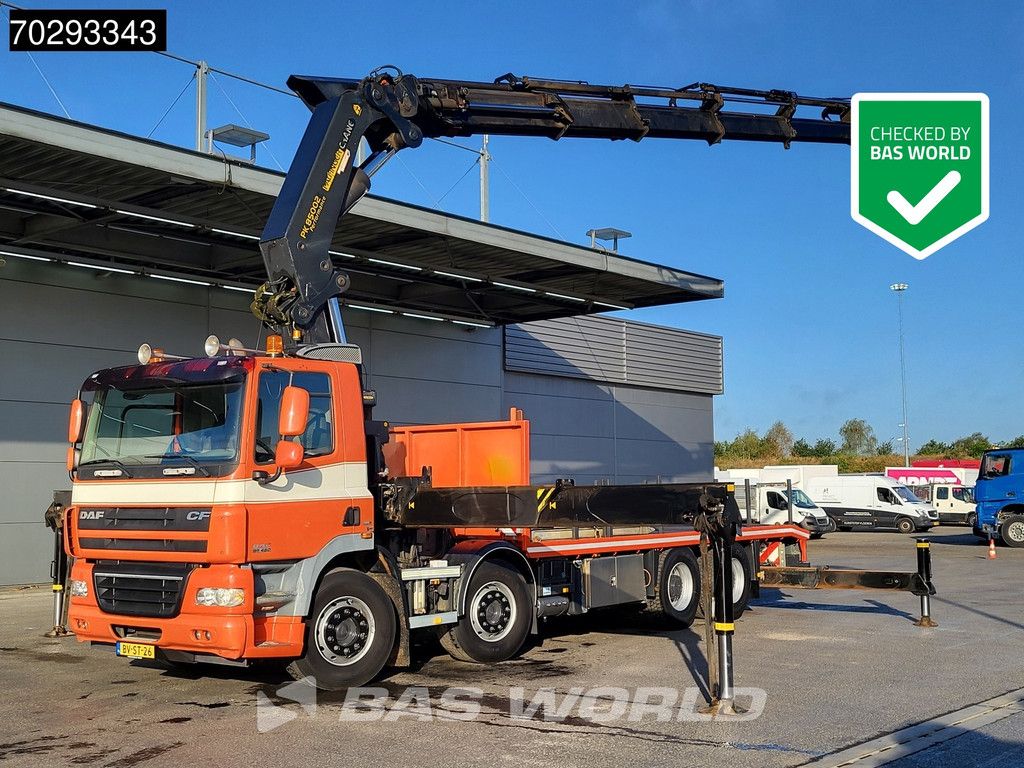 DAF CF85.460 8X4 NL-Truck Palfinger PK85002 7x Crane Ramps Euro 5