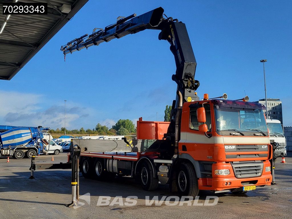 DAF CF85.460 8X4 NL-Truck Palfinger PK85002 7x Crane Ramps Euro 5