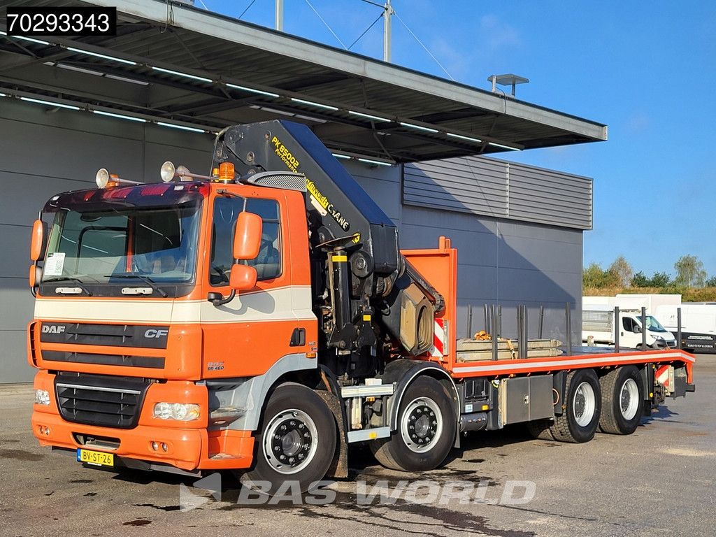 DAF CF85.460 8X4 NL-Truck Palfinger PK85002 7x Crane Ramps Euro 5