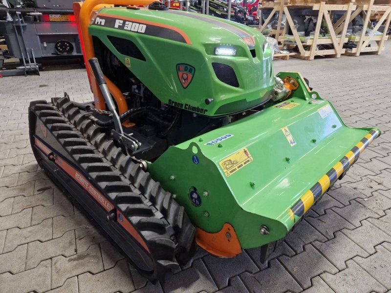 MDB F300 PRO Mulchraupe Mähraupe- Funkraupe-Vorführgerät-
