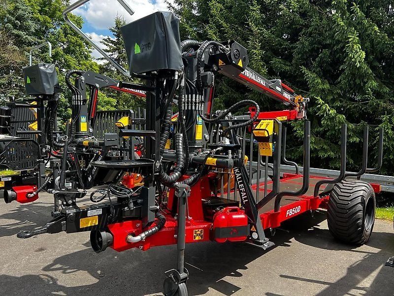 Källefall Rückewagen FTG Källefall FB50D+FB63TS Kran
