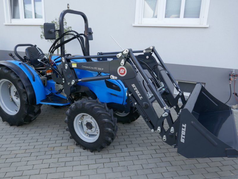 Landini Mistral 50 Allr. Mit fabrikneuen Stoll Industriefrontlader