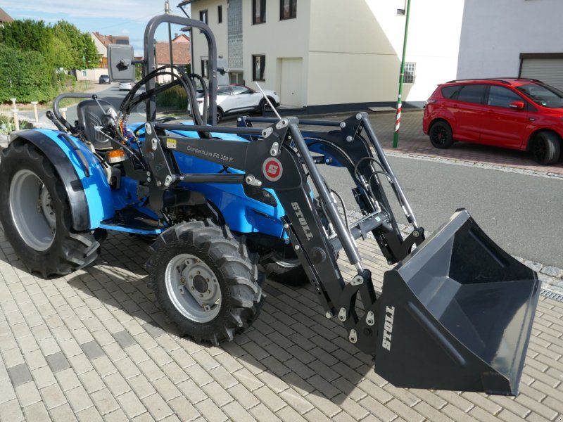 Landini Mistral 50 Allr. Mit fabrikneuen Stoll Industriefrontlader
