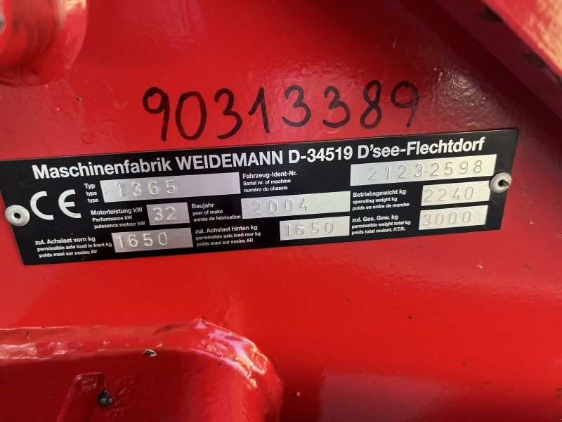 Weidemann 1365P43 Spezial